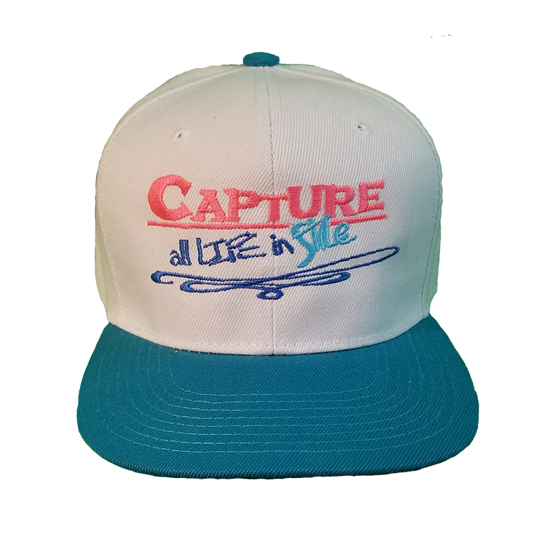 Cali's apparel Miami Dolphins Signature White | Turquoise Snapback Cali's apparel Miami Dolphins Signature White | Turquoise Snapback