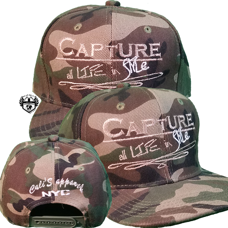 Cali's apparel Signature Unisex Camouflage Snapback Cali's apparel Signature Unisex Camouflage Snapback