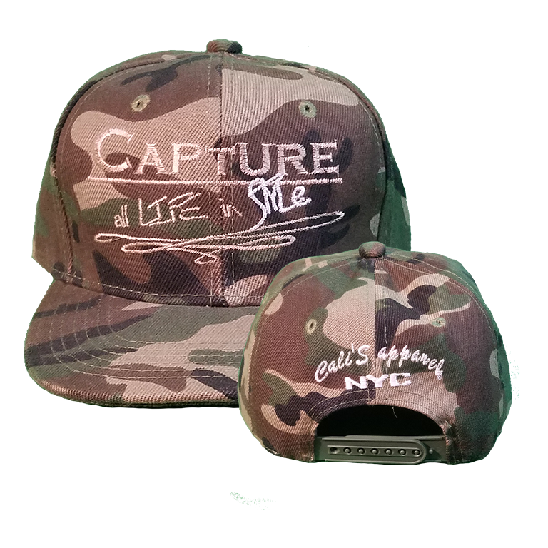 Cali's apparel Signature Unisex Camouflage Snapback