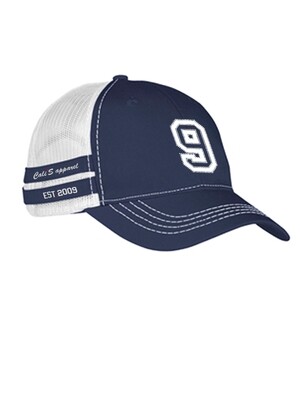 9 Cali's apparel BASEBALL NAVY TRUCKET CAP