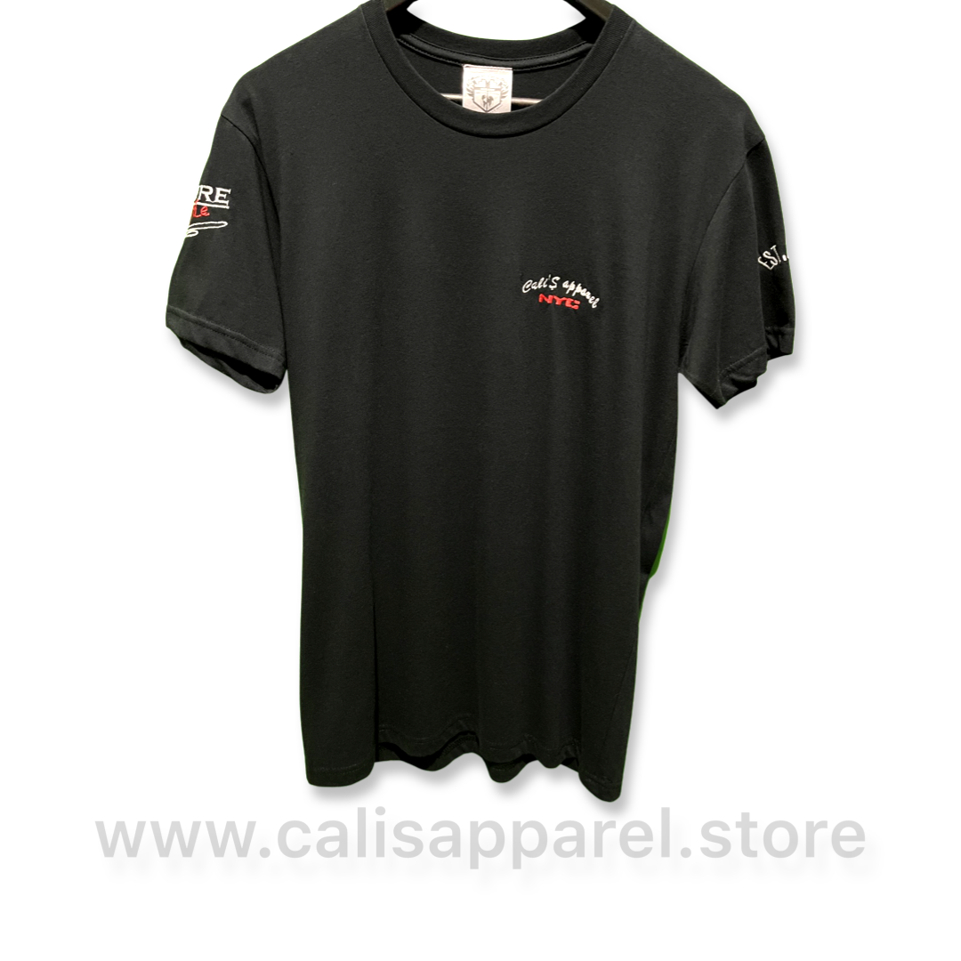 Cali’s apparel Unisex Black STYLiSH &amp; FASHiONABLE Light Crewneck Tee