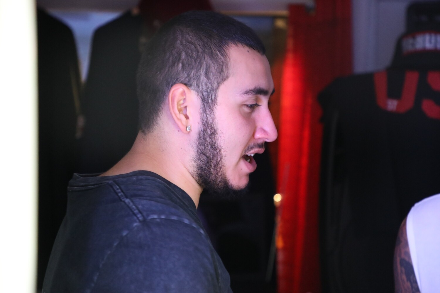 Cali's apparel Unisex Black Vneck Mineral Wash Tee Cali's apparel Unisex Black Vneck Mineral Wash Tee