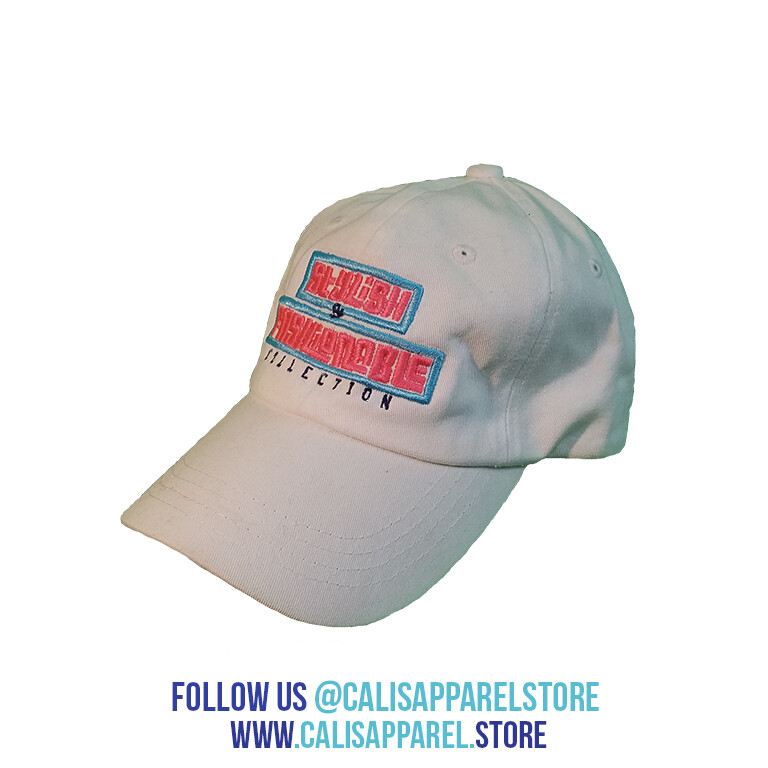 White STYLISH & FASHIONABLE Dad Cap White STYLISH & FASHIONABLE Dad Cap