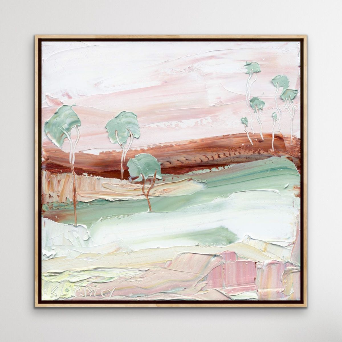 'Mint Trees & Sienna' Ltd Ed. Print