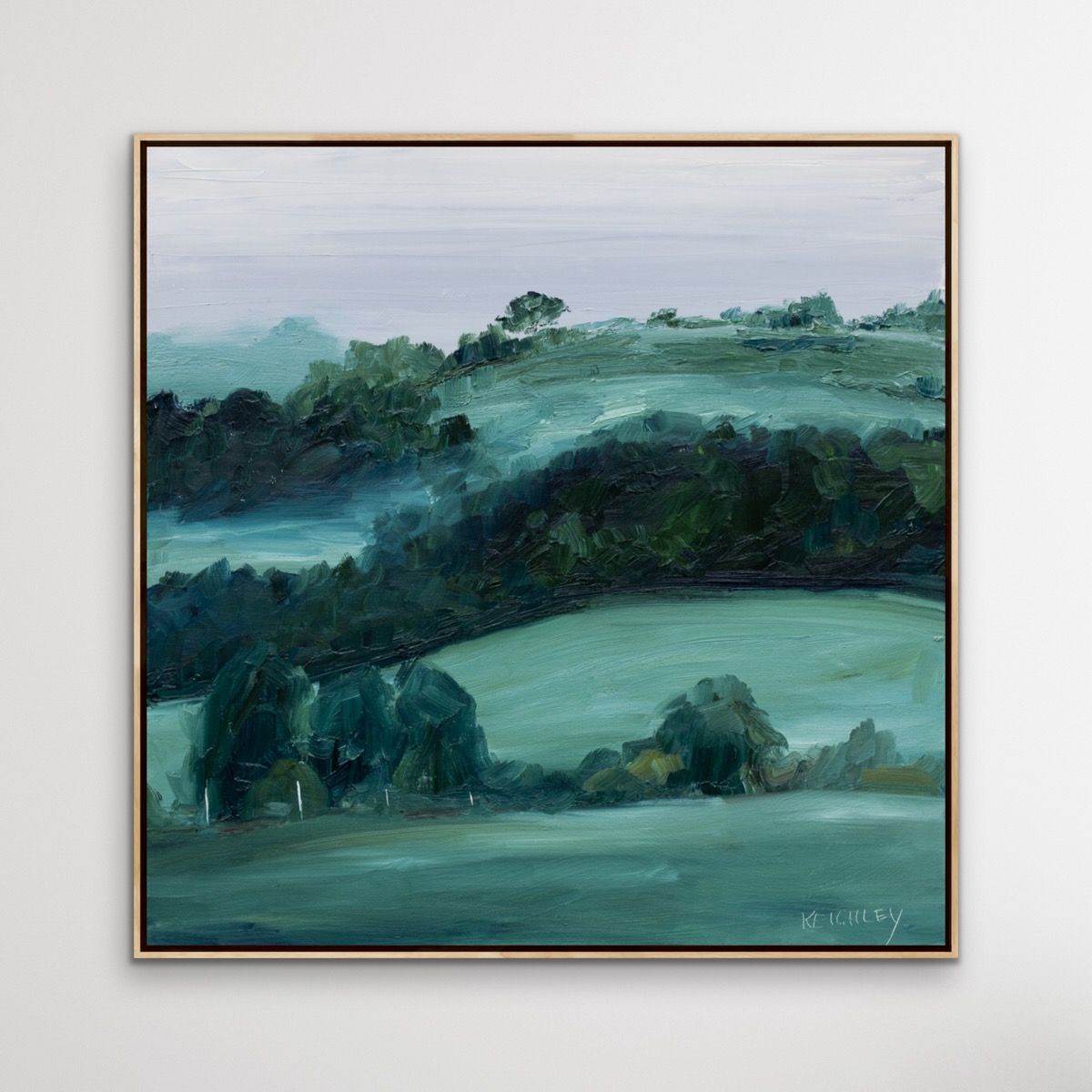 'Green Misty' Fine Art Print
