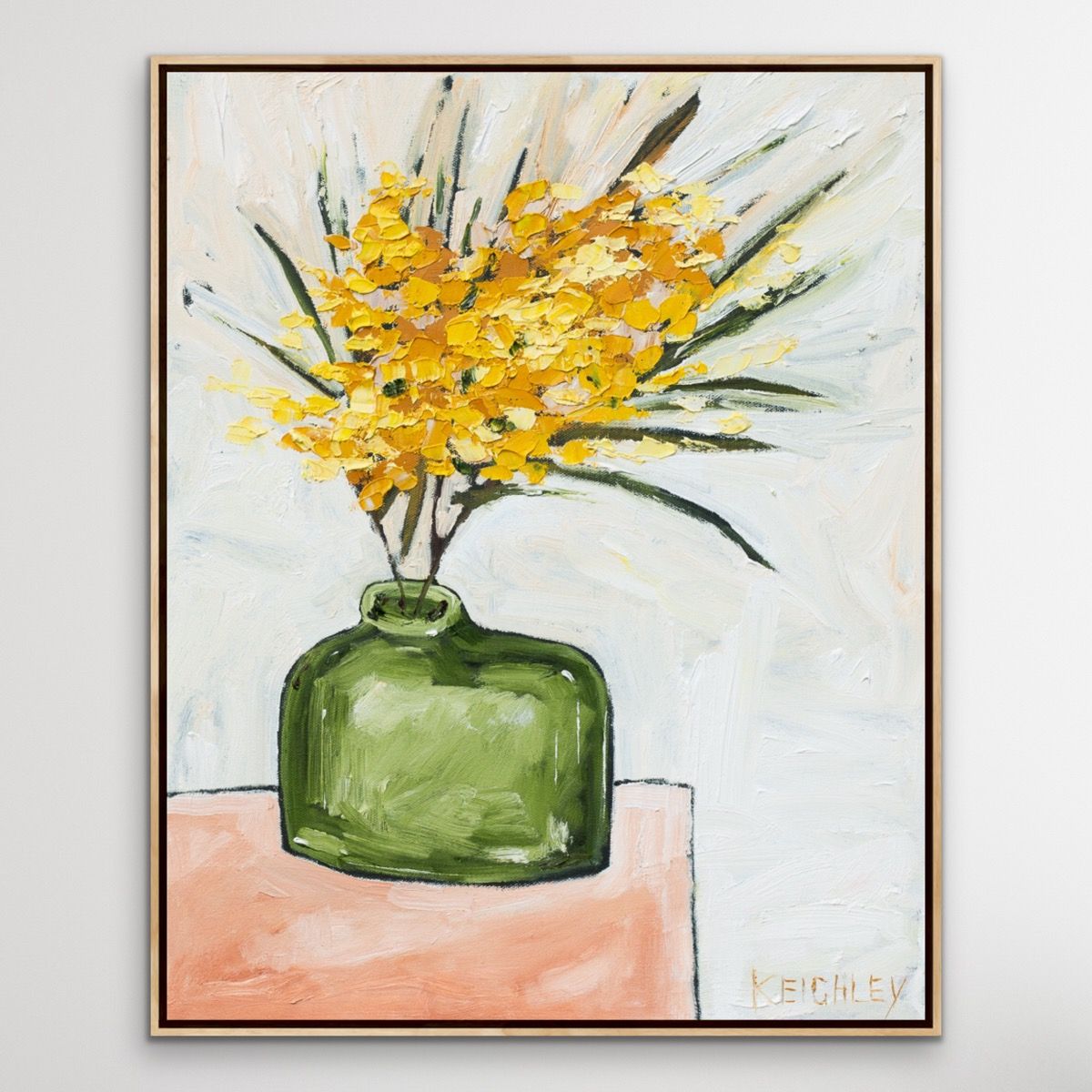 'Wattle in a Green Bottle' Ltd Ed. Print