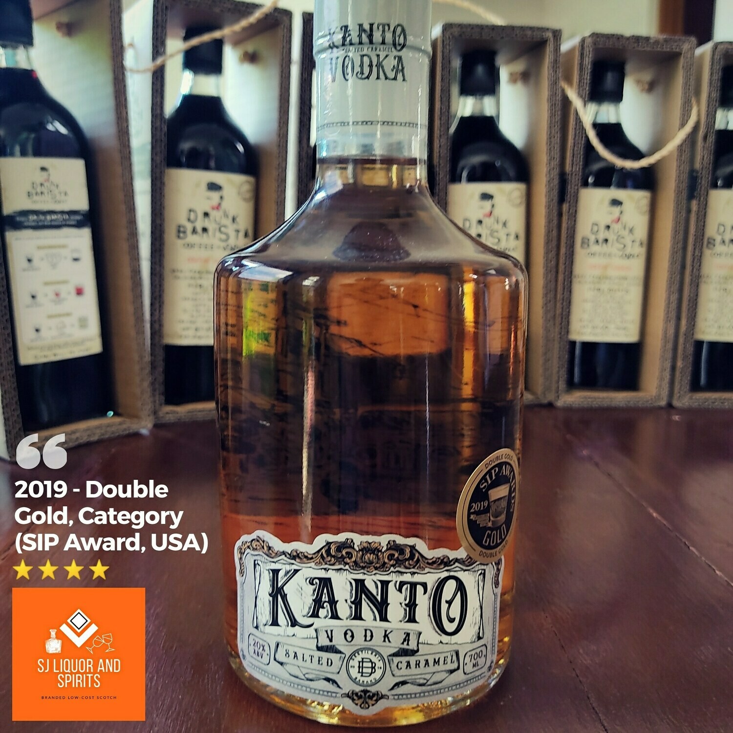 Kanto Caramel Vodka 700ML (FILIPINO MADE)