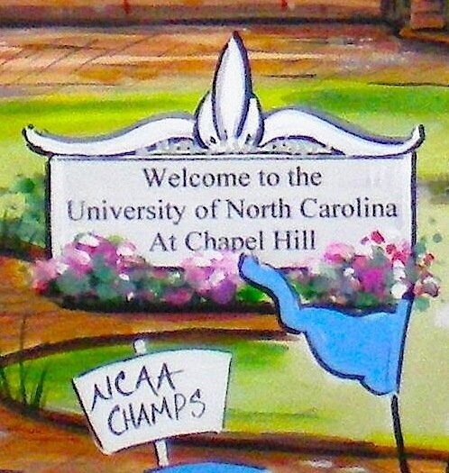 UNC COLLEGE PRINT