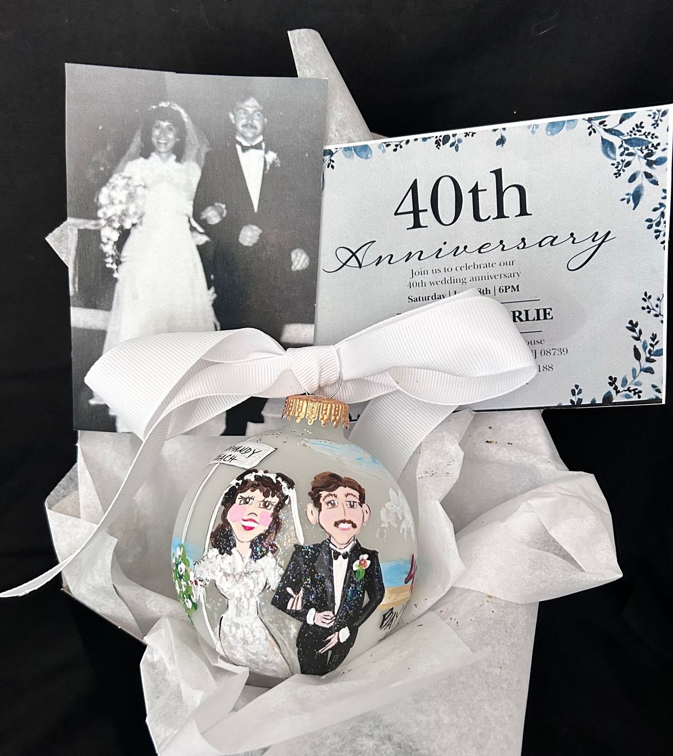 40th ANNIVERSARY ORNAMENT