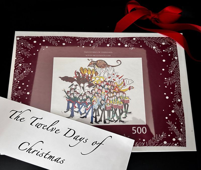 THE TWELVE DAYS OF CHRISTMAS PUZZLE
