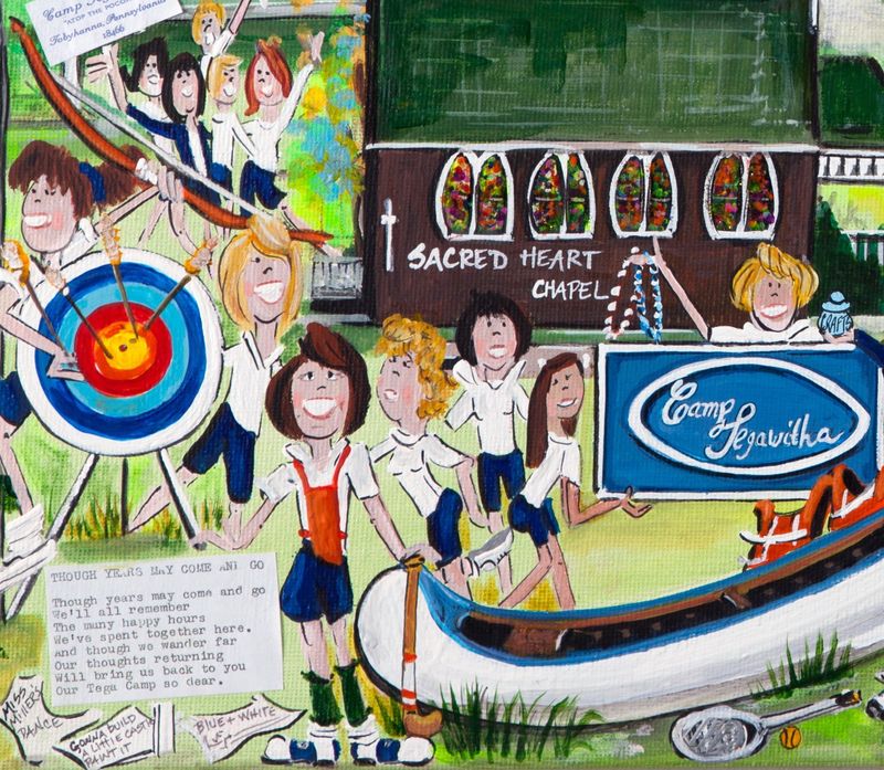 CAMP TEGAWITHA PRINT