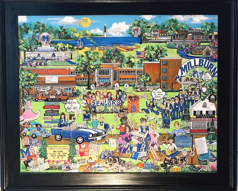1969 MILLBURN HS HIGH SCHOOL STORY