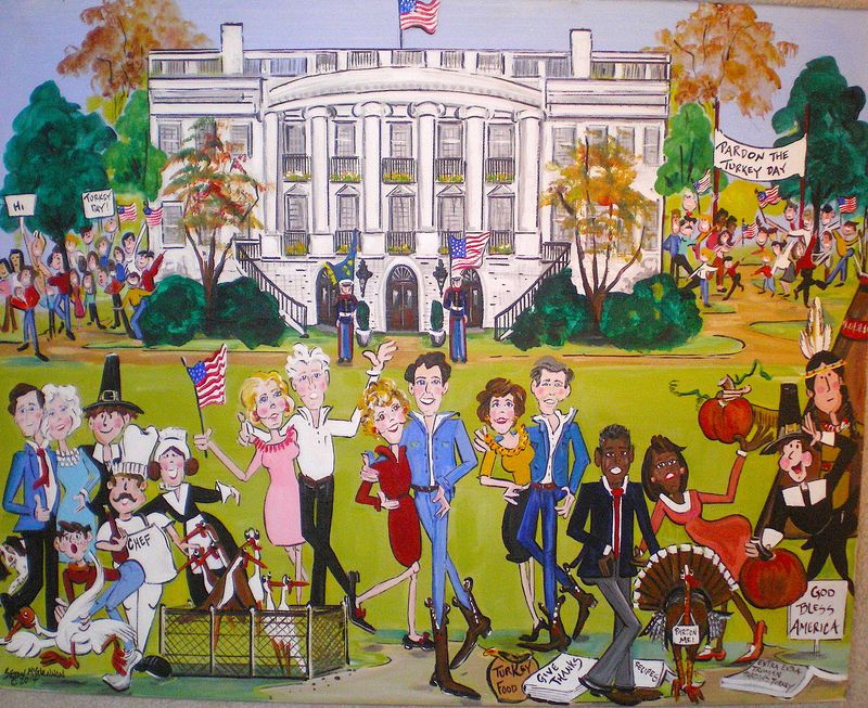 PARDON THE TURKEY PRINT