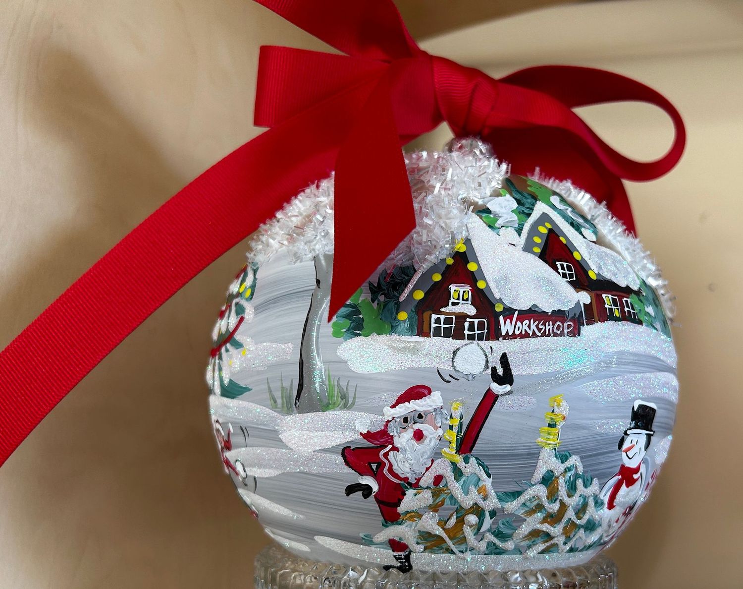 SANTA'S WORKSHOP A 6 SANTA'S WORKSHOP A 6" LIMITED EDITION ORNAMENT