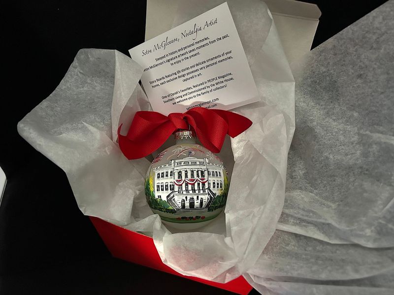 250 WHITE HOUSE ORNAMENT