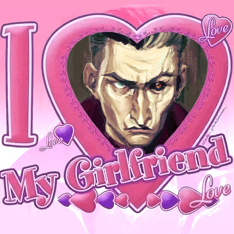 I love my Girlfriend Silco Print