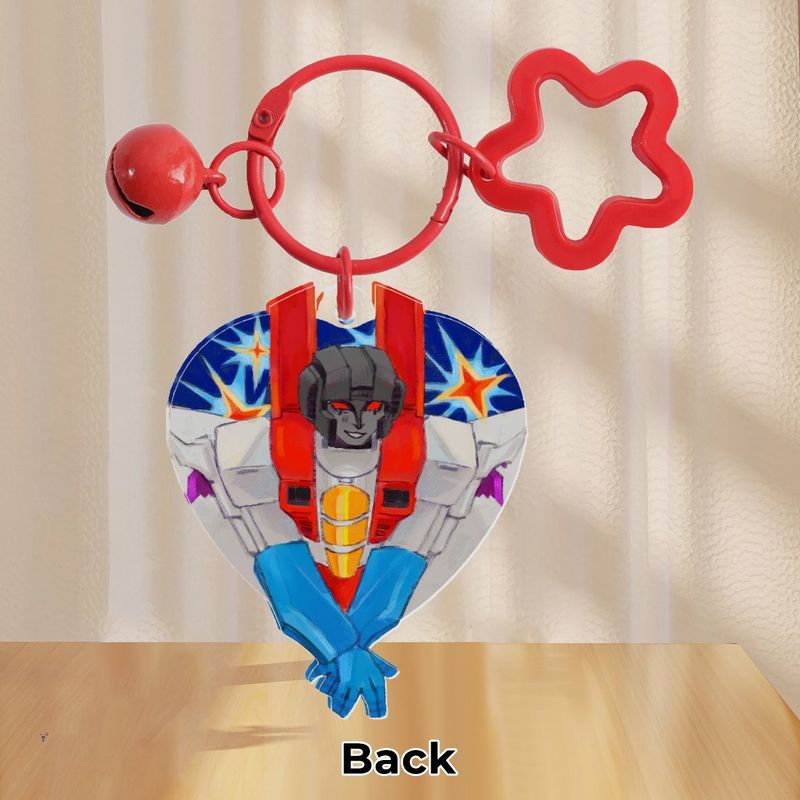 Transformers Starscream Double Sided Keychain