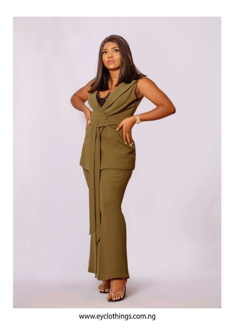 Army Green Two Piece