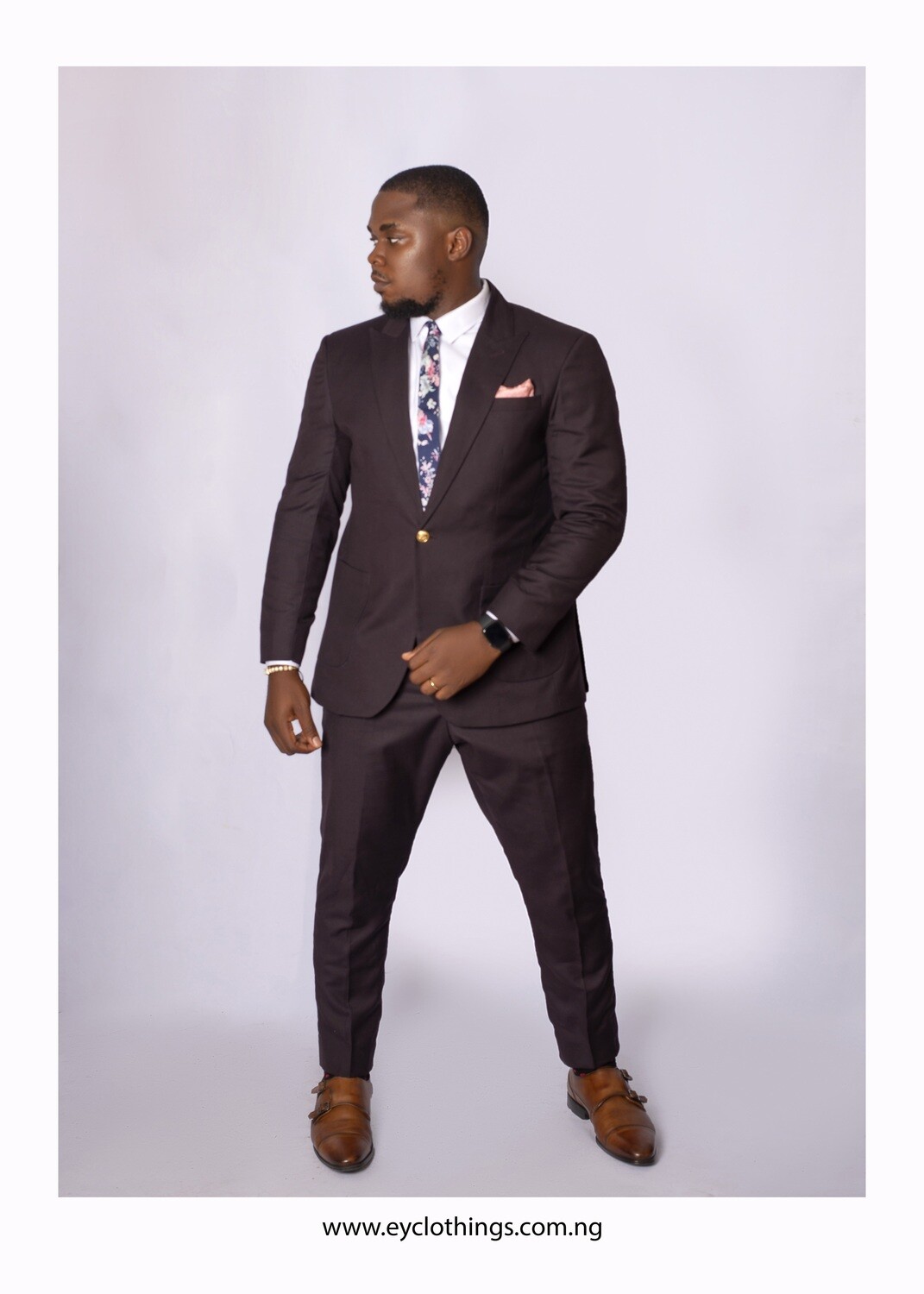 Dark Chocolate Colored One bottom Suit