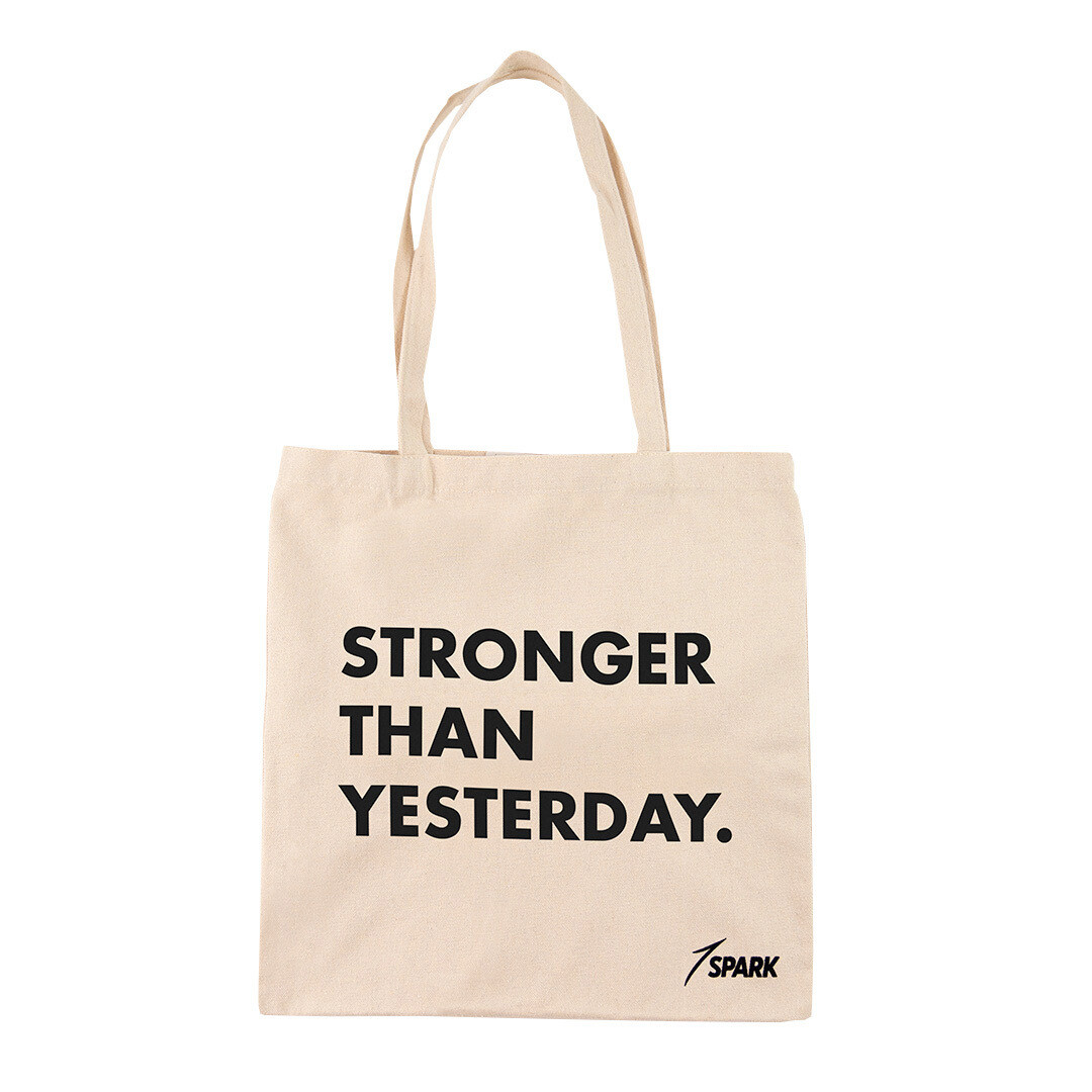 SPARK Canvas Bag, Canvas Bags: STRONGER THAN YESTERDAY.