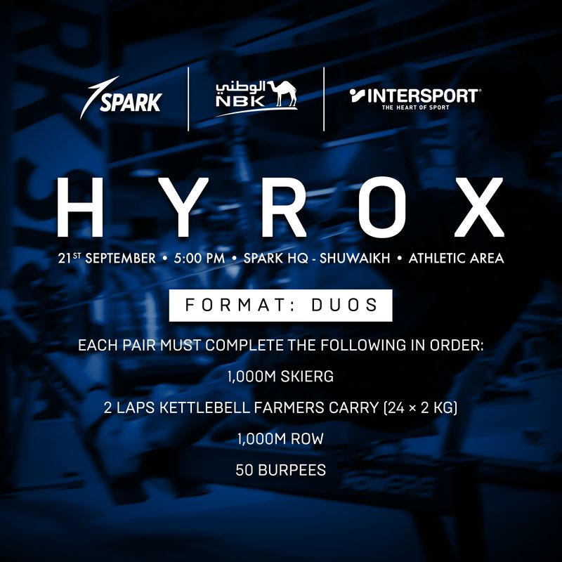 SPARK | NBK | INTERSPORT - HYROX Challenge