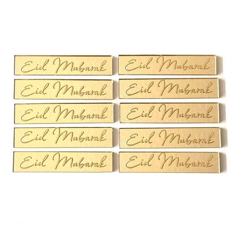 Eid Mubarak labels 7 cm
