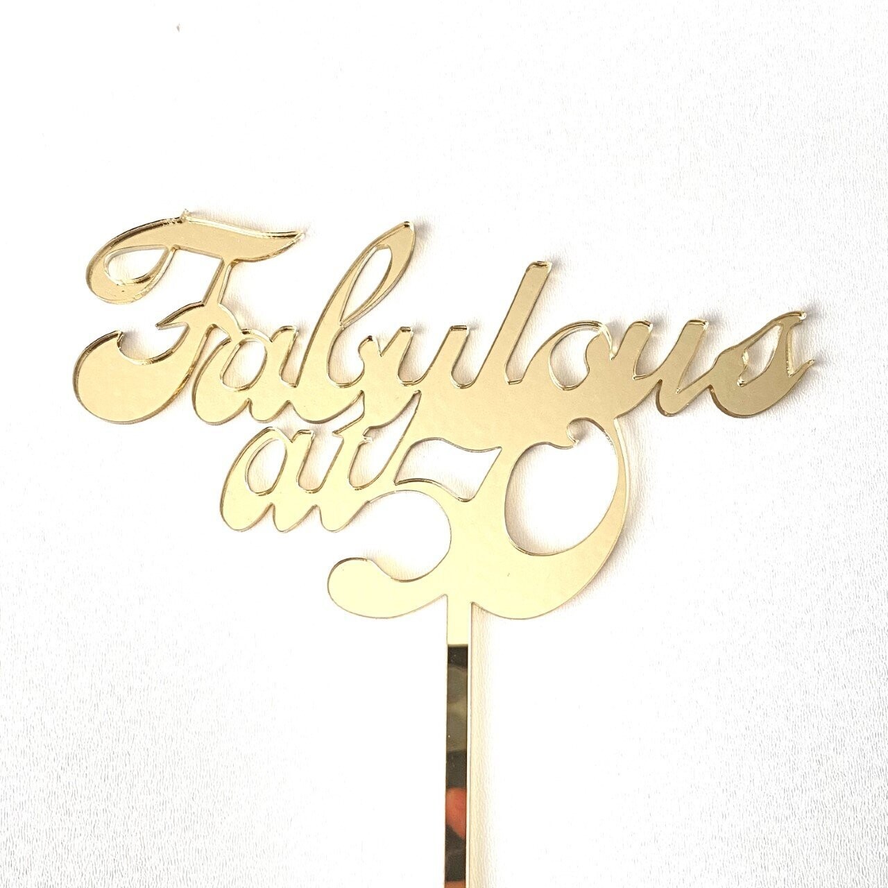 Verjaardag taarttopper Fabulous at...