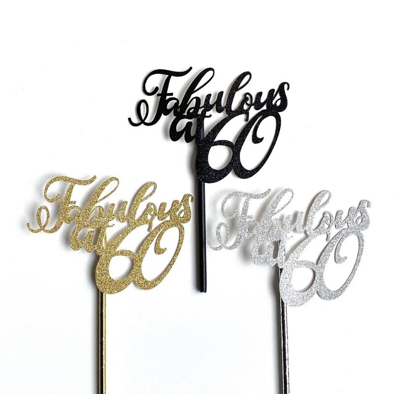 Taarttopper Fabulous 60