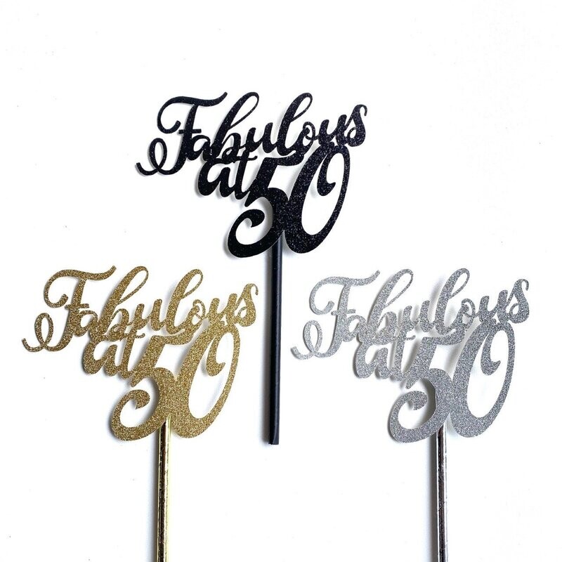 Taarttopper Fabulous 50