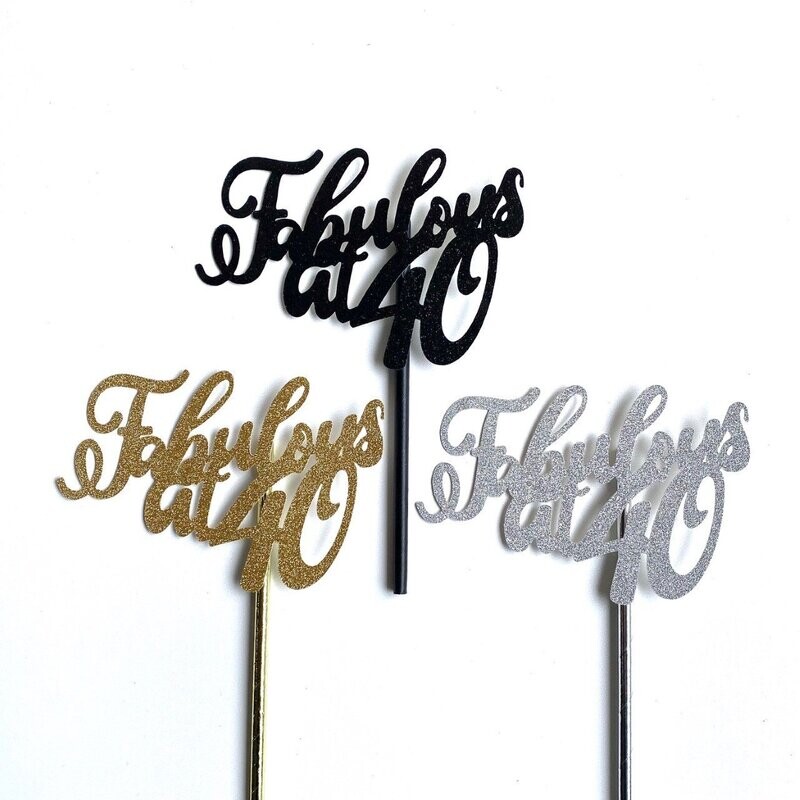 Taarttopper Fabulous 40