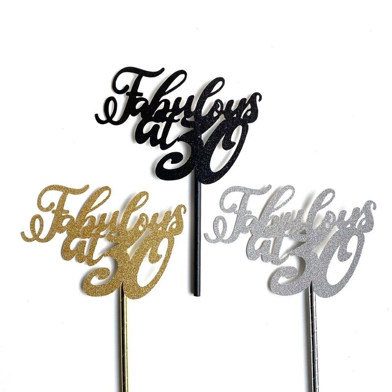 Taarttopper Fabulous 30