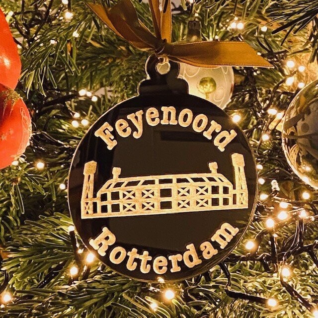 Kerstbal hanger De Kuip