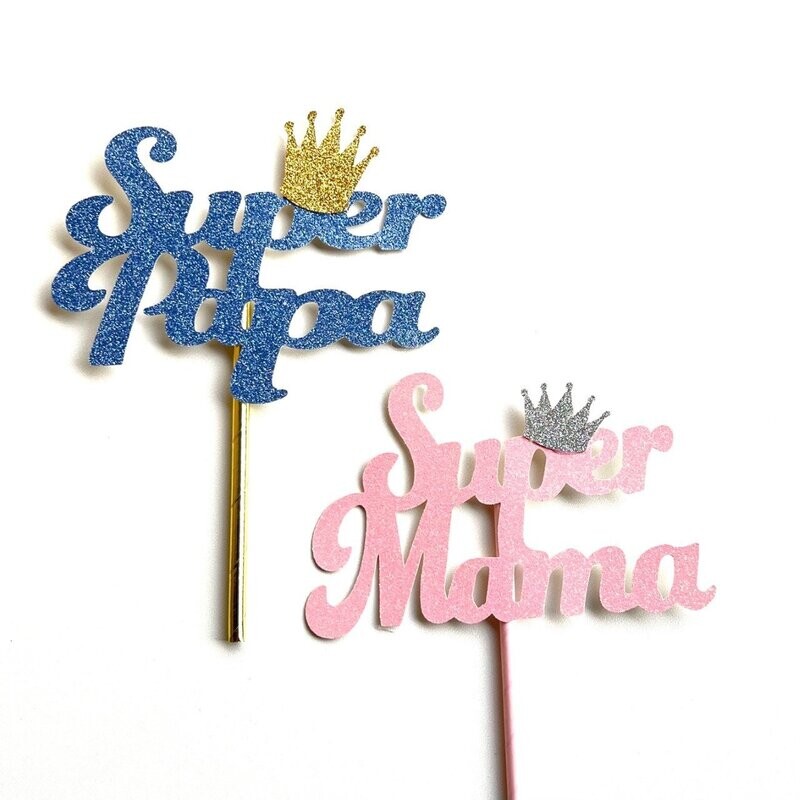 Super Papa of Mama van karton