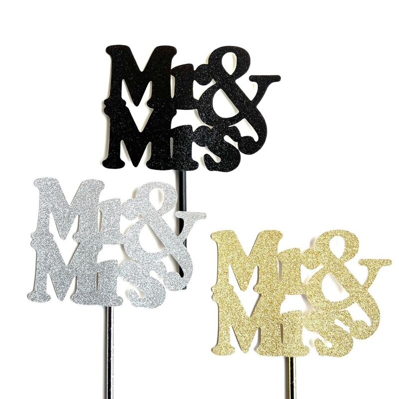 Taarttopper Mr and Mrs van karton