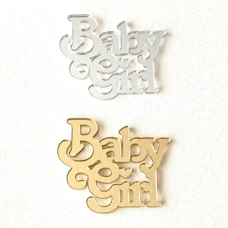 Baby Girl mini topper