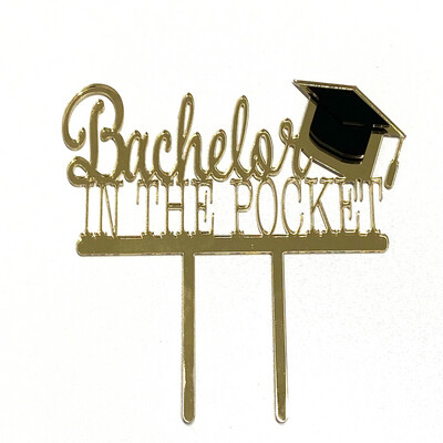 Geslaagd Bachelor diploma met hoedje