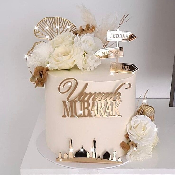 Umrah Mubarak set 3 topper
