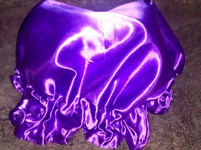 Purple Bonnet Cap