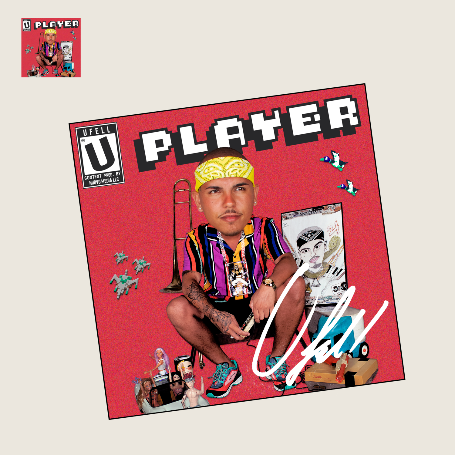 UFELL - PLAYER (AUTOGRAPHED ALBUM) UFELL - PLAYER (AUTOGRAPHED ALBUM)
