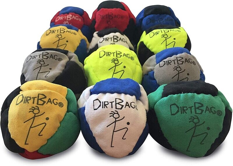 Dirt bags foot bags