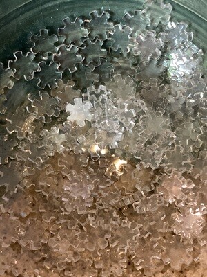snowflake glass screen