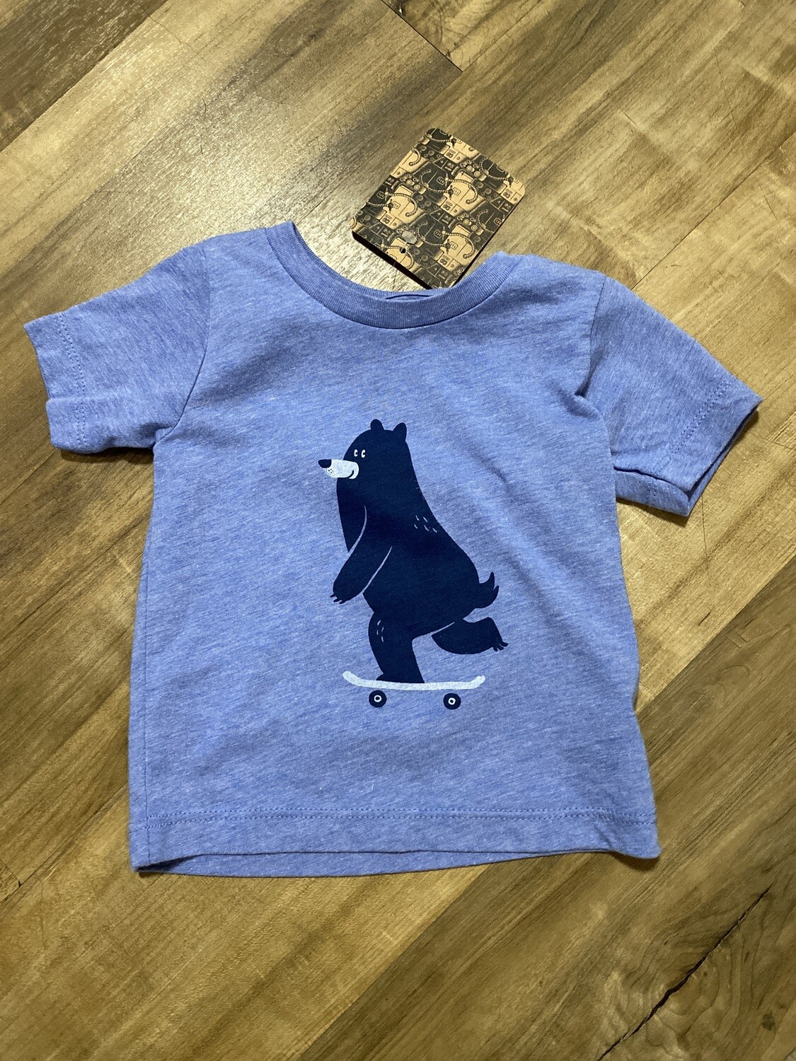 skate bear tee