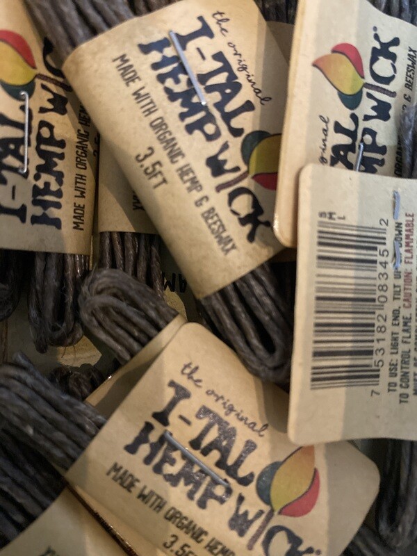 ital hempwick 3.5ft