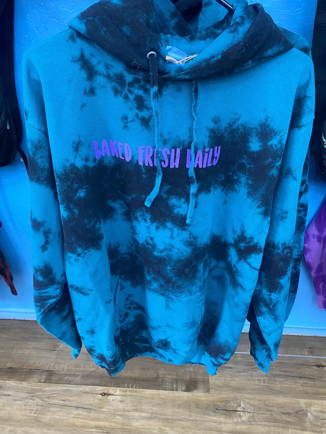 Buttermuffin Hoodie turquoise Crystal 