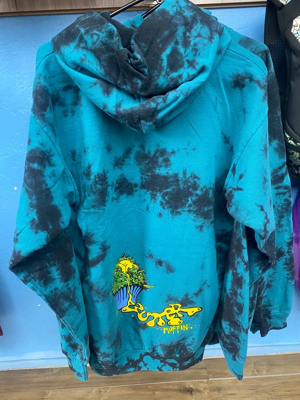 Buttermuffin Hoodie turquoise Crystal 
