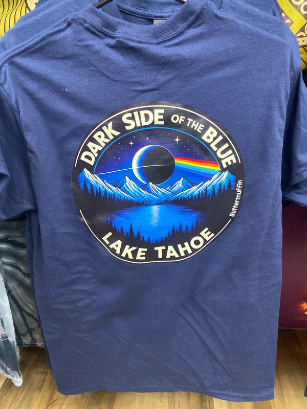 Dark side of the blue teeshirt