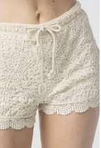 Kiki Crochet Shorts