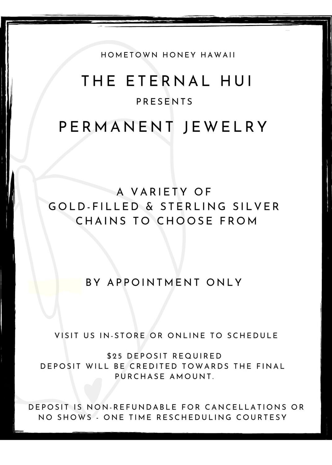 Eternal Hui Jewelry Deposit