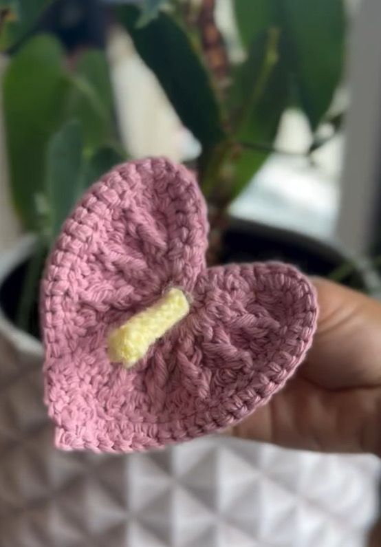 Crochet Anturium Picks