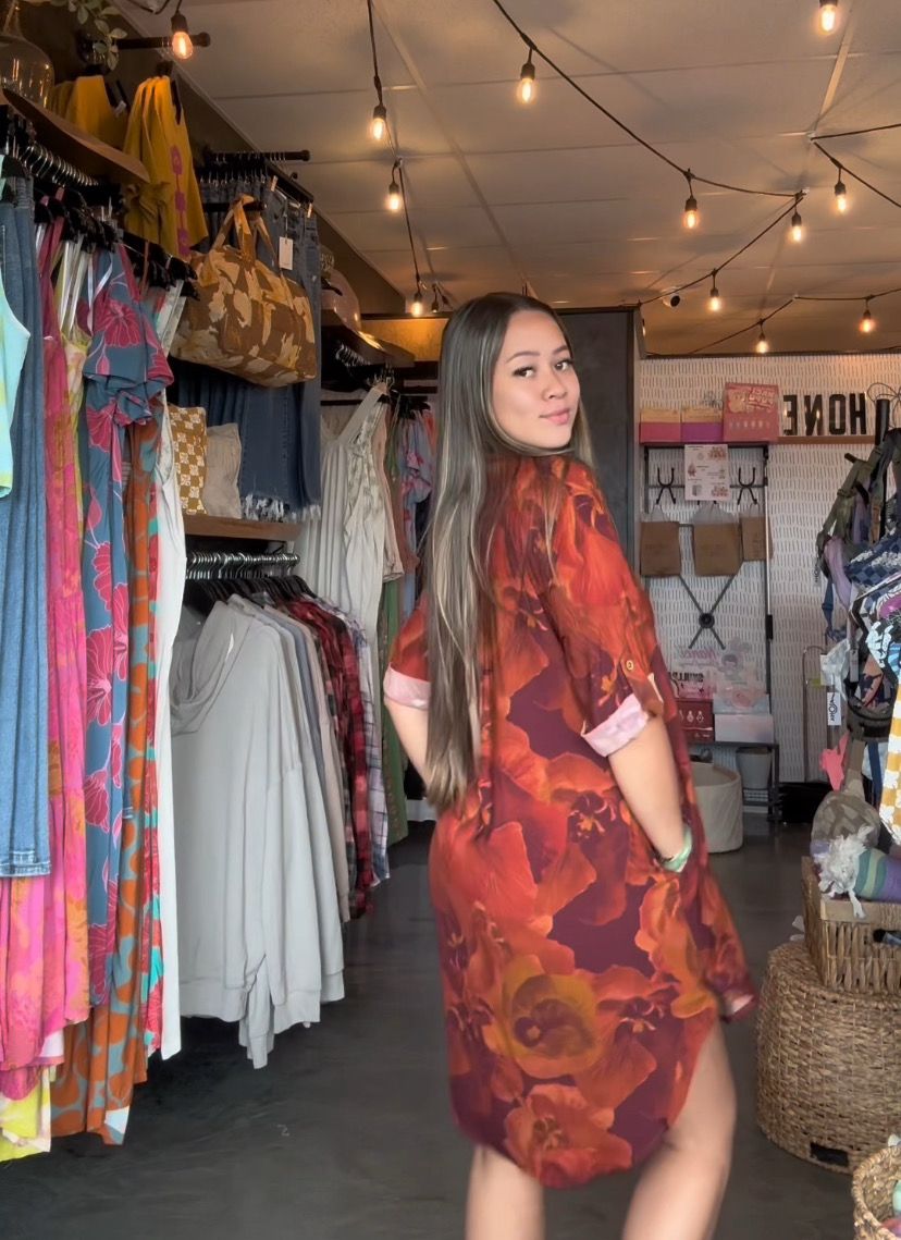 Autumn Hau Shirt Dress